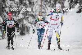24.11.2017, Ruka, Finland (FIN): Ida Ingemarsdotter (SWE), Ida Sargent (USA), (l-r)  - FIS world cup cross-country, individual sprint, Ruka (FIN). www.nordicfocus.com. © Modica/NordicFocus. Every downloaded picture is fee-liable.