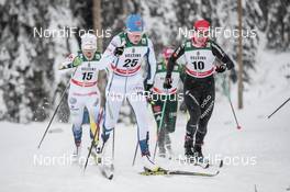 24.11.2017, Ruka, Finland (FIN): Rosie Brennan (USA), Nadine Faehndrich (SUI), (l-r)  - FIS world cup cross-country, individual sprint, Ruka (FIN). www.nordicfocus.com. © Modica/NordicFocus. Every downloaded picture is fee-liable.