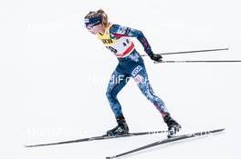 10.12.2017, Davos, Switzerland (SUI): Jessica Diggins (USA) - FIS world cup cross-country, 10km women, Davos (SUI). www.nordicfocus.com. © Modica/NordicFocus. Every downloaded picture is fee-liable.