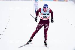 10.12.2017, Davos, Switzerland (SUI): Alexander Bolshunov (RUS) - FIS world cup cross-country, 15km men, Davos (SUI). www.nordicfocus.com. © Modica/NordicFocus. Every downloaded picture is fee-liable.