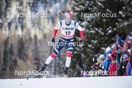 09.12.2017, Davos, Switzerland (SUI): Emil Iversen (NOR) - FIS world cup cross-country, individual sprint, Davos (SUI). www.nordicfocus.com. © Modica/NordicFocus. Every downloaded picture is fee-liable.