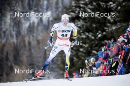 09.12.2017, Davos, Switzerland (SUI): Karl-Johan Dyvik (SWE) - FIS world cup cross-country, individual sprint, Davos (SUI). www.nordicfocus.com. © Modica/NordicFocus. Every downloaded picture is fee-liable.