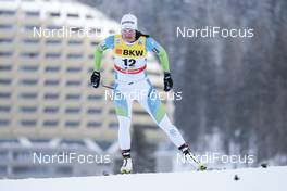 09.12.2017, Davos, Switzerland (SUI): Katja Visnar (SLO) - FIS world cup cross-country, individual sprint, Davos (SUI). www.nordicfocus.com. © Modica/NordicFocus. Every downloaded picture is fee-liable.