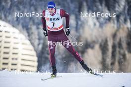 09.12.2017, Davos, Switzerland (SUI): Sergey Ustiugov (RUS) - FIS world cup cross-country, individual sprint, Davos (SUI). www.nordicfocus.com. © Modica/NordicFocus. Every downloaded picture is fee-liable.