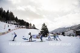 09.12.2017, Davos, Switzerland (SUI): A view of the course    - FIS world cup cross-country, individual sprint, Davos (SUI). www.nordicfocus.com. © Modica/NordicFocus. Every downloaded picture is fee-liable.