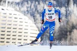 09.12.2017, Davos, Switzerland (SUI): Federico Pellegrino (ITA) - FIS world cup cross-country, individual sprint, Davos (SUI). www.nordicfocus.com. © Modica/NordicFocus. Every downloaded picture is fee-liable.