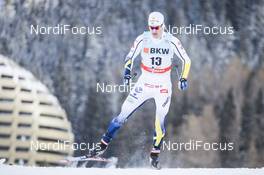 09.12.2017, Davos, Switzerland (SUI): Teodor Peterson (SWE) - FIS world cup cross-country, individual sprint, Davos (SUI). www.nordicfocus.com. © Modica/NordicFocus. Every downloaded picture is fee-liable.