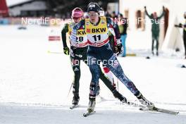09.12.2017, Davos, Switzerland (SUI): Sadie Bjornsen (USA) - FIS world cup cross-country, individual sprint, Davos (SUI). www.nordicfocus.com. © Modica/NordicFocus. Every downloaded picture is fee-liable.