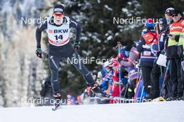 09.12.2017, Davos, Switzerland (SUI): Jovian Hediger (SUI) - FIS world cup cross-country, individual sprint, Davos (SUI). www.nordicfocus.com. © Modica/NordicFocus. Every downloaded picture is fee-liable.
