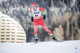 09.12.2017, Davos, Switzerland (SUI): Aliaksandr Voranau (BLR) - FIS world cup cross-country, individual sprint, Davos (SUI). www.nordicfocus.com. © Modica/NordicFocus. Every downloaded picture is fee-liable.