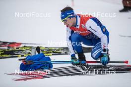 08.12.2017, Davos, Switzerland (SUI): Italian Technician with Atomic Ski   - FIS world cup cross-country, training, Davos (SUI). www.nordicfocus.com. © Modica/NordicFocus. Every downloaded picture is fee-liable.