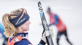 08.12.2017, Davos, Switzerland (SUI): Jessica Diggins (USA) - FIS world cup cross-country, training, Davos (SUI). www.nordicfocus.com. © Modica/NordicFocus. Every downloaded picture is fee-liable.