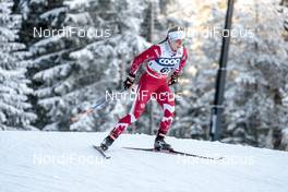 16.12.2017, Toblach, Italy (ITA): Cendrine Browne (CAN) - FIS world cup cross-country, 10km women, Toblach (ITA). www.nordicfocus.com. © Modica/NordicFocus. Every downloaded picture is fee-liable.