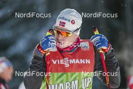 16.12.2017, Toblach, Italy (ITA): Simen Hegstad Krueger (NOR) - FIS world cup cross-country, 15km men, Toblach (ITA). www.nordicfocus.com. © Modica/NordicFocus. Every downloaded picture is fee-liable.