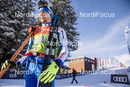 16.12.2017, Toblach, Italy (ITA): Francesco De Fabiani (ITA) - FIS world cup cross-country, 15km men, Toblach (ITA). www.nordicfocus.com. © Modica/NordicFocus. Every downloaded picture is fee-liable.