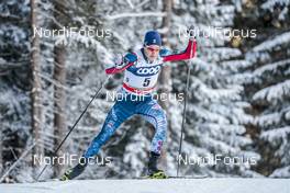 16.12.2017, Toblach, Italy (ITA): Patrick Caldwell (USA) - FIS world cup cross-country, 15km men, Toblach (ITA). www.nordicfocus.com. © Modica/NordicFocus. Every downloaded picture is fee-liable.