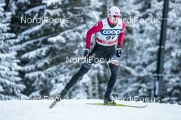16.12.2017, Toblach, Italy (ITA): Martin Moeller (DEN) - FIS world cup cross-country, 15km men, Toblach (ITA). www.nordicfocus.com. © Modica/NordicFocus. Every downloaded picture is fee-liable.