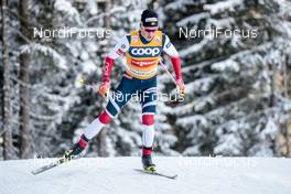 16.12.2017, Toblach, Italy (ITA): Johannes Hoesflot Klaebo (NOR) - FIS world cup cross-country, 15km men, Toblach (ITA). www.nordicfocus.com. © Modica/NordicFocus. Every downloaded picture is fee-liable.