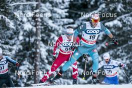 16.12.2017, Toblach, Italy (ITA): Adrien Backscheider (FRA) - FIS world cup cross-country, 15km men, Toblach (ITA). www.nordicfocus.com. © Modica/NordicFocus. Every downloaded picture is fee-liable.