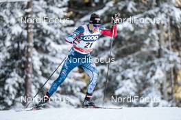 16.12.2017, Toblach, Italy (ITA): Scott Patterson (USA) - FIS world cup cross-country, 15km men, Toblach (ITA). www.nordicfocus.com. © Modica/NordicFocus. Every downloaded picture is fee-liable.