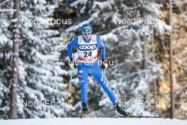 16.12.2017, Toblach, Italy (ITA): Dietmar Noeckler (ITA) - FIS world cup cross-country, 15km men, Toblach (ITA). www.nordicfocus.com. © Modica/NordicFocus. Every downloaded picture is fee-liable.