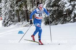 17.12.2017, Toblach, Italy (ITA): Giulia Stuerz (ITA) - FIS world cup cross-country, pursuit women, Toblach (ITA). www.nordicfocus.com. © Modica/NordicFocus. Every downloaded picture is fee-liable.