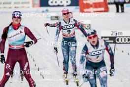 17.12.2017, Toblach, Italy (ITA): Sadie Bjornsen (USA) - FIS world cup cross-country, pursuit women, Toblach (ITA). www.nordicfocus.com. © Modica/NordicFocus. Every downloaded picture is fee-liable.