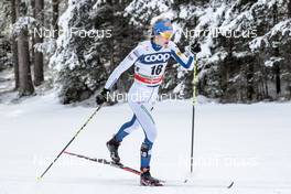 17.12.2017, Toblach, Italy (ITA): Laura Mononen (FIN) - FIS world cup cross-country, pursuit women, Toblach (ITA). www.nordicfocus.com. © Modica/NordicFocus. Every downloaded picture is fee-liable.