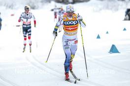 17.12.2017, Toblach, Italy (ITA): Charlotte Kalla (SWE) - FIS world cup cross-country, pursuit women, Toblach (ITA). www.nordicfocus.com. © Modica/NordicFocus. Every downloaded picture is fee-liable.