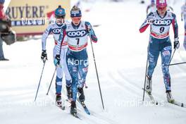 17.12.2017, Toblach, Italy (ITA): Jessica Diggins (USA) - FIS world cup cross-country, pursuit women, Toblach (ITA). www.nordicfocus.com. © Modica/NordicFocus. Every downloaded picture is fee-liable.