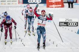 17.12.2017, Toblach, Italy (ITA): Jessica Diggins (USA) - FIS world cup cross-country, pursuit women, Toblach (ITA). www.nordicfocus.com. © Modica/NordicFocus. Every downloaded picture is fee-liable.