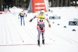 31.12.2017, Lenzerheide, Switzerland (SUI): Lisa Unterweger (AUT) - FIS world cup cross-country, tour de ski, 10km women, Lenzerheide (SUI). www.nordicfocus.com. © Modica/NordicFocus. Every downloaded picture is fee-liable.