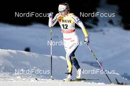 31.12.2017, Lenzerheide, Switzerland (SUI): Evelina Settlin (SWE) - FIS world cup cross-country, tour de ski, 10km women, Lenzerheide (SUI). www.nordicfocus.com. © Modica/NordicFocus. Every downloaded picture is fee-liable.