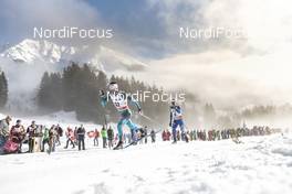 31.12.2017, Lenzerheide, Switzerland (SUI): Jean Marc Gaillard (FRA) - FIS world cup cross-country, tour de ski, 15km men, Lenzerheide (SUI). www.nordicfocus.com. © Modica/NordicFocus. Every downloaded picture is fee-liable.
