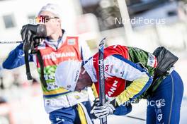 31.12.2017, Lenzerheide, Switzerland (SUI): Jens Burman and Salomon Ski   - FIS world cup cross-country, tour de ski, 15km men, Lenzerheide (SUI). www.nordicfocus.com. © Modica/NordicFocus. Every downloaded picture is fee-liable.