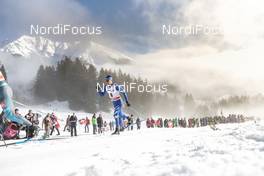 31.12.2017, Lenzerheide, Switzerland (SUI): Maicol Rastelli (ITA) - FIS world cup cross-country, tour de ski, 15km men, Lenzerheide (SUI). www.nordicfocus.com. © Modica/NordicFocus. Every downloaded picture is fee-liable.