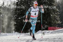 31.12.2017, Lenzerheide, Switzerland (SUI): Adrien Backscheider (FRA) - FIS world cup cross-country, tour de ski, 15km men, Lenzerheide (SUI). www.nordicfocus.com. © Modica/NordicFocus. Every downloaded picture is fee-liable.