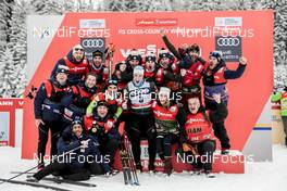 30.12.2017, Lenzerheide, Switzerland (SUI): France Team    - FIS world cup cross-country, tour de ski, individual sprint, Lenzerheide (SUI). www.nordicfocus.com. © Modica/NordicFocus. Every downloaded picture is fee-liable.