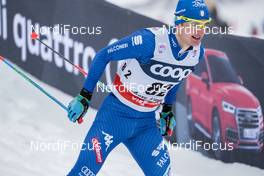 30.12.2017, Lenzerheide, Switzerland (SUI): Giandomenico Salvadori (ITA) - FIS world cup cross-country, tour de ski, individual sprint, Lenzerheide (SUI). www.nordicfocus.com. © Modica/NordicFocus. Every downloaded picture is fee-liable.