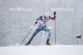 30.12.2017, Lenzerheide, Switzerland (SUI): Andrew Newell (USA) - FIS world cup cross-country, tour de ski, individual sprint, Lenzerheide (SUI). www.nordicfocus.com. © Modica/NordicFocus. Every downloaded picture is fee-liable.