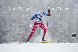 30.12.2017, Lenzerheide, Switzerland (SUI): Martin Voegeli (LIE) - FIS world cup cross-country, tour de ski, individual sprint, Lenzerheide (SUI). www.nordicfocus.com. © Modica/NordicFocus. Every downloaded picture is fee-liable.