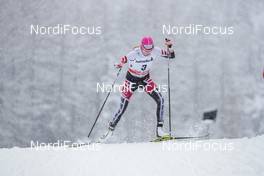 30.12.2017, Lenzerheide, Switzerland (SUI): Teresa Stadlober (AUT) - FIS world cup cross-country, tour de ski, individual sprint, Lenzerheide (SUI). www.nordicfocus.com. © Modica/NordicFocus. Every downloaded picture is fee-liable.