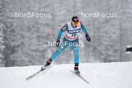 30.12.2017, Lenzerheide, Switzerland (SUI): Adrien Backscheider (FRA) - FIS world cup cross-country, tour de ski, individual sprint, Lenzerheide (SUI). www.nordicfocus.com. © Modica/NordicFocus. Every downloaded picture is fee-liable.