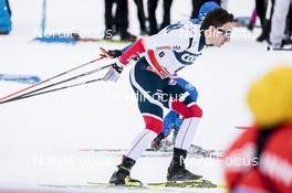 30.12.2017, Lenzerheide, Switzerland (SUI): Finn Haagen Krogh (NOR) - FIS world cup cross-country, tour de ski, individual sprint, Lenzerheide (SUI). www.nordicfocus.com. © Modica/NordicFocus. Every downloaded picture is fee-liable.