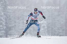 30.12.2017, Lenzerheide, Switzerland (SUI): Erik Bjornsen (USA) - FIS world cup cross-country, tour de ski, individual sprint, Lenzerheide (SUI). www.nordicfocus.com. © Modica/NordicFocus. Every downloaded picture is fee-liable.