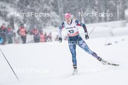 30.12.2017, Lenzerheide, Switzerland (SUI): Sadie Bjornsen (USA) - FIS world cup cross-country, tour de ski, individual sprint, Lenzerheide (SUI). www.nordicfocus.com. © Modica/NordicFocus. Every downloaded picture is fee-liable.