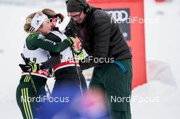 30.12.2017, Lenzerheide, Switzerland (SUI): Sandra Ringwald (GER), Laurien Van Der Graaff (SUI), (l-r)  - FIS world cup cross-country, tour de ski, individual sprint, Lenzerheide (SUI). www.nordicfocus.com. © Modica/NordicFocus. Every downloaded picture is fee-liable.