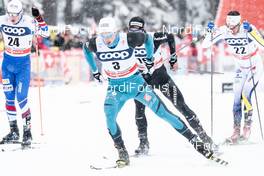 30.12.2017, Lenzerheide, Switzerland (SUI): Lucas Chanavat (FRA) - FIS world cup cross-country, tour de ski, individual sprint, Lenzerheide (SUI). www.nordicfocus.com. © Modica/NordicFocus. Every downloaded picture is fee-liable.