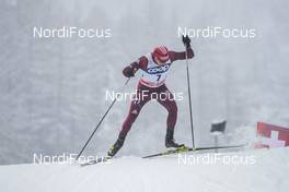 30.12.2017, Lenzerheide, Switzerland (SUI): Alexey Chervotkin (RUS) - FIS world cup cross-country, tour de ski, individual sprint, Lenzerheide (SUI). www.nordicfocus.com. © Modica/NordicFocus. Every downloaded picture is fee-liable.