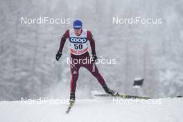 30.12.2017, Lenzerheide, Switzerland (SUI): Ivan Yakimushkin (RUS) - FIS world cup cross-country, tour de ski, individual sprint, Lenzerheide (SUI). www.nordicfocus.com. © Modica/NordicFocus. Every downloaded picture is fee-liable.